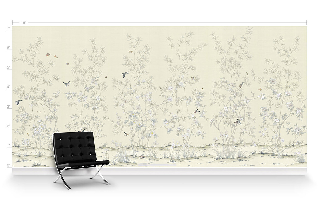 Панно и фотообои Paul Montgomery Studio Complete Collection Palace Garden Cream