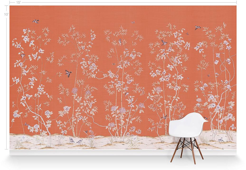 Панно и фотообои Paul Montgomery Studio Complete Collection Palace Garden Orange
