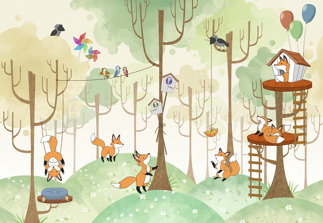 Панно и фотообои Affresco Сказки Affresco IL635-COL1