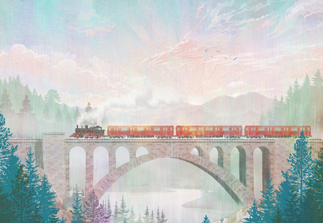 Панно и фотообои Affresco Сказки Affresco ZK646-COL2