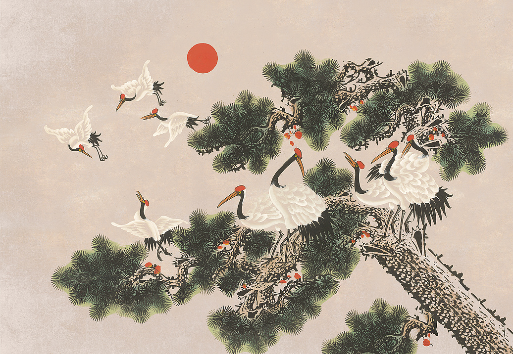 Панно и фотообои Coordonne Random Chinoiseries 7900072N