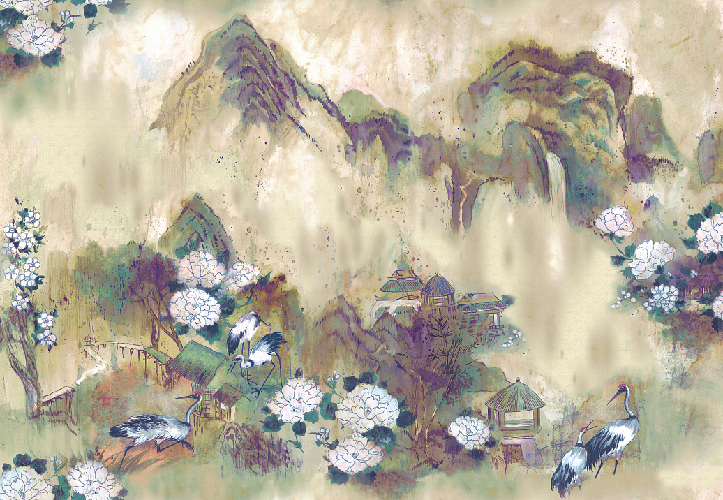 Панно и фотообои Coordonne Random Chinoiseries 7900181N