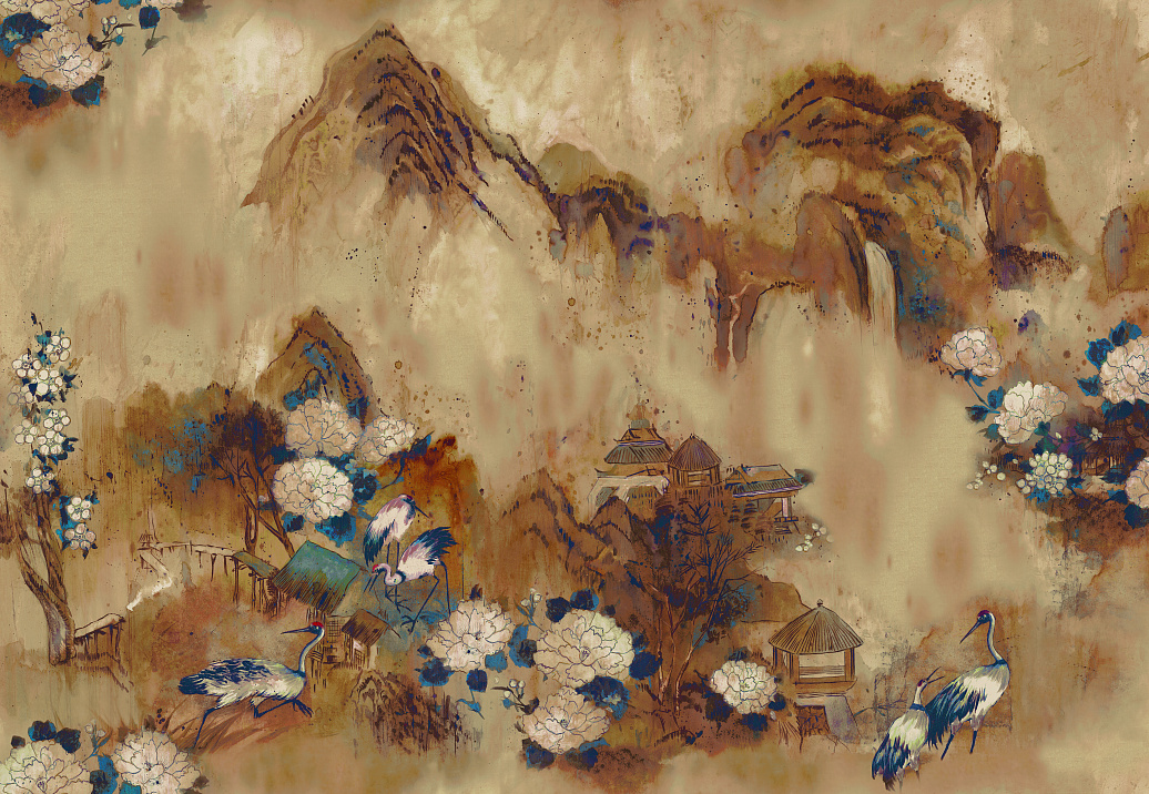 Панно и фотообои Coordonne Random Chinoiseries 7900182V