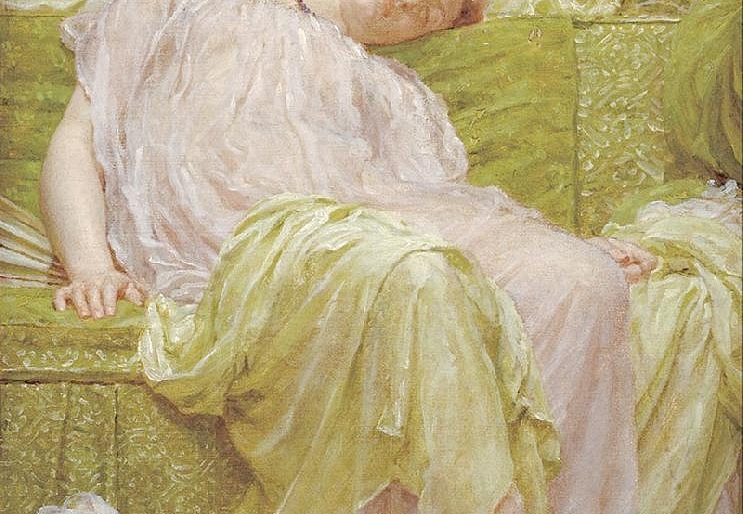 Панно и фотообои Affresco Фрески и фотообои Albert Moore A workbasket