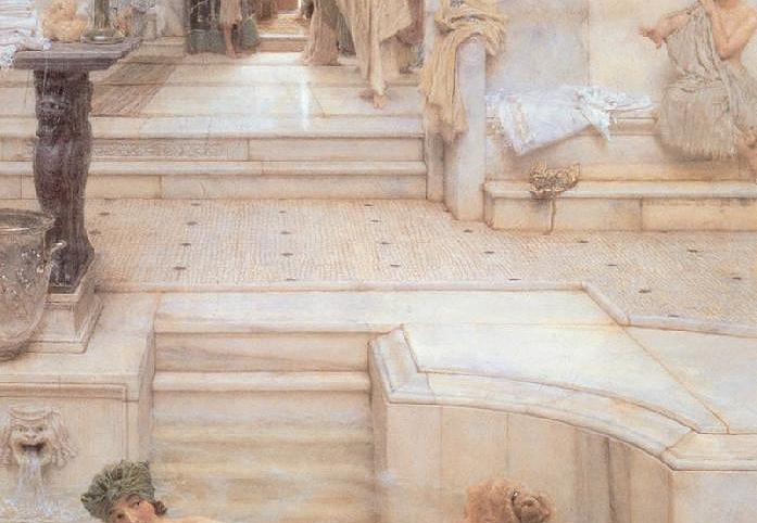 Панно и фотообои Affresco Фрески и фотообои Alma Tadema A Favourite Custom 1909 Tate Britain