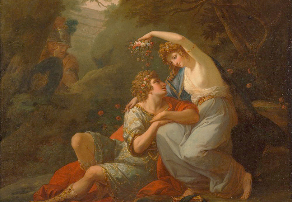 Панно и фотообои Affresco Фрески и фотообои Angelica Kauffmann Rinaldo and Armida