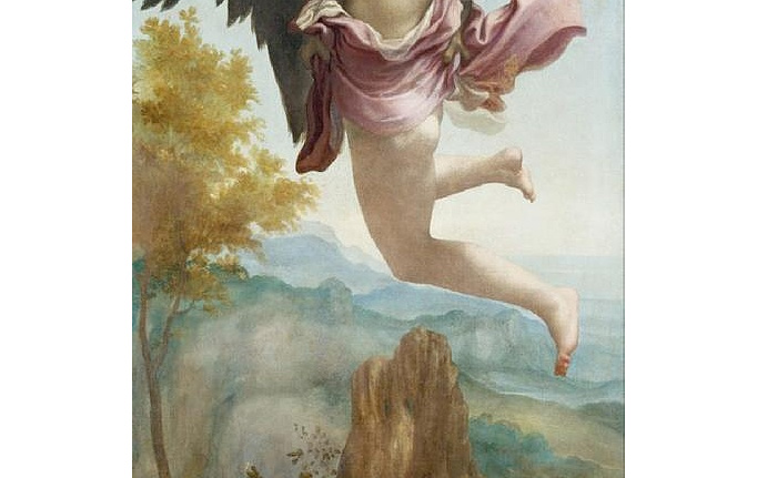 Российские панно и фотообои Affresco, коллекция Фрески и фотообои, артикул Antonio Allegri called Correggio The Abduction of Ganymede