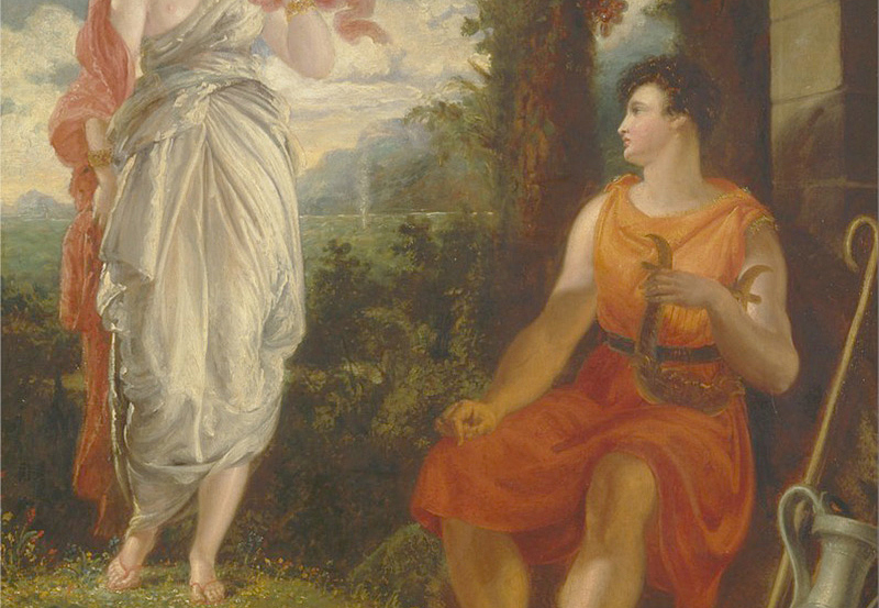 Панно и фотообои Affresco Фрески и фотообои Benjamin Robert Haydon Venus and Anchises