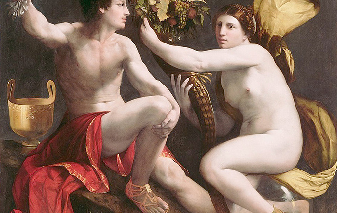 Российские панно и фотообои Affresco, коллекция Фрески и фотообои, артикул Dosso Dossi Giovanni di Niccolo de Lutero Allegory of Fortune