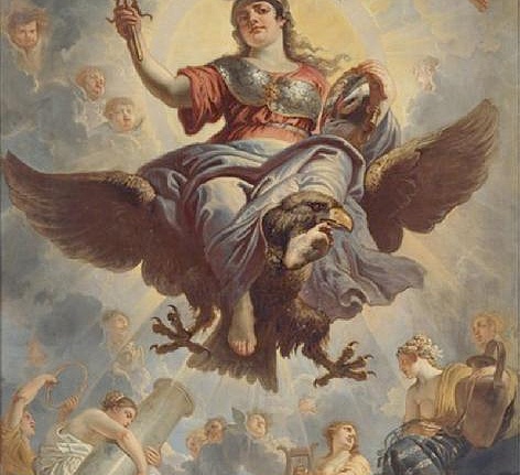 Панно и фотообои Affresco Фрески и фотообои Erasmus Quellinus Ceiling of the Council Chamber