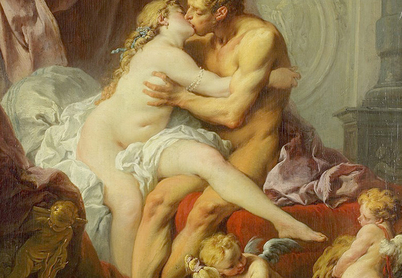 Панно и фотообои Affresco Фрески и фотообои Francois Boucher Hercules and Omphale