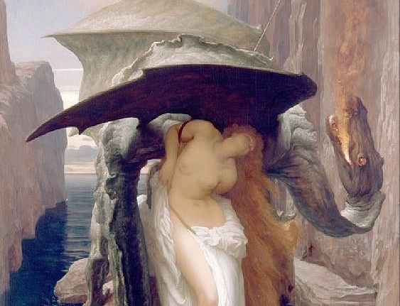 Панно и фотообои Affresco Фрески и фотообои Frederic Lord Leighton Perseus and Andromeda