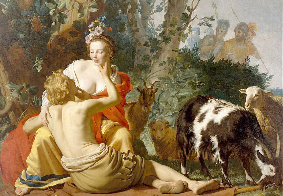Панно и фотообои Affresco Фрески и фотообои Gerard van Honthorst Granida and Daifilo