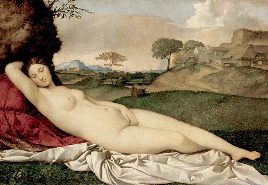 Панно и фотообои Affresco Фрески и фотообои Giorgione Sleeping Venus
