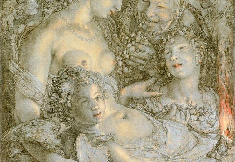 Панно и фотообои Affresco Фрески и фотообои Hendrick Goltzius Sine Cerere et Libero friget Venus