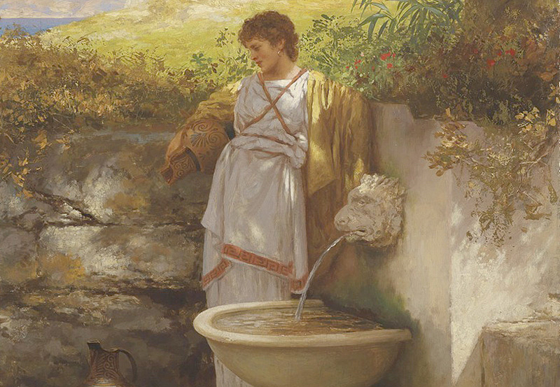 Панно и фотообои Affresco Фрески и фотообои Henryk Siemiradzki Am Brunnen