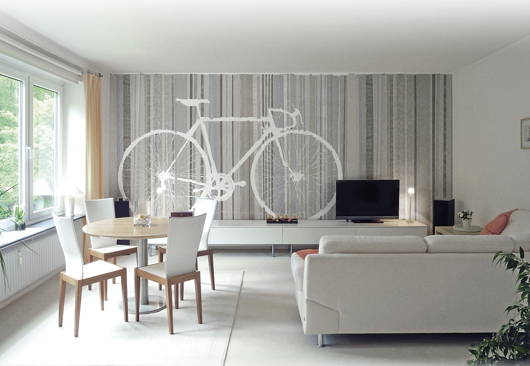 Панно и фотообои Tecnografica Collection 2017 Bicycle Trace