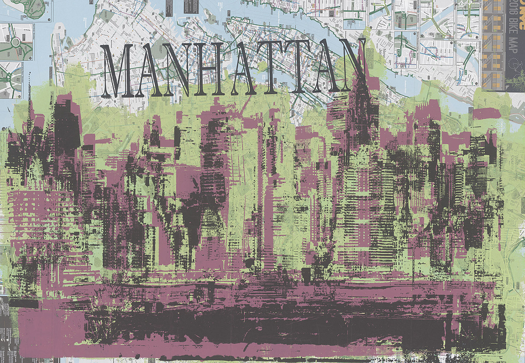 Панно и фотообои Tecnografica Collection 2017 Manhattan