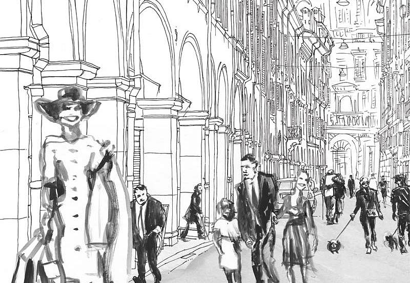 Панно и фотообои Tecnografica Collection 2017 Marco Fontana: City Of Love
