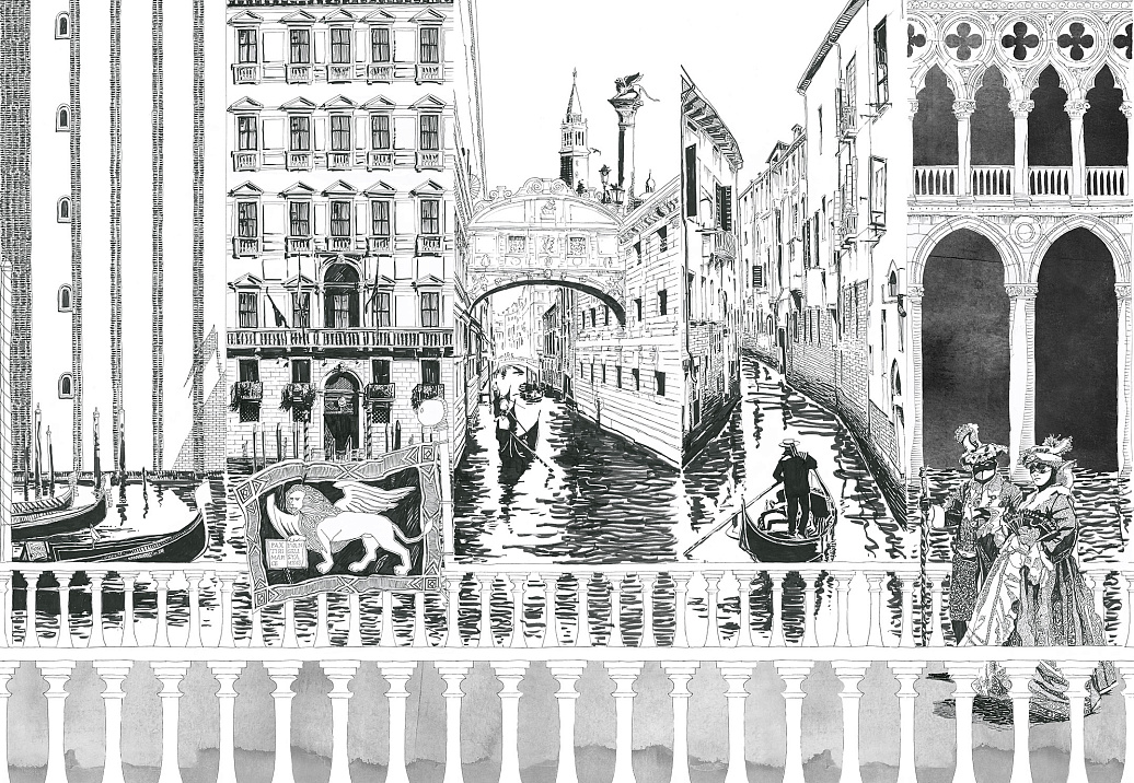 Панно и фотообои Tecnografica Collection 2017 Marco Fontana: Venezia 73