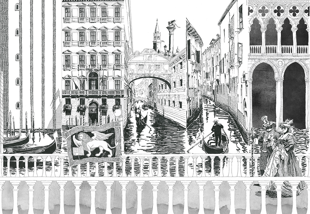 Панно и фотообои Tecnografica Collection 2017 Marco Fontana: Venezia 73