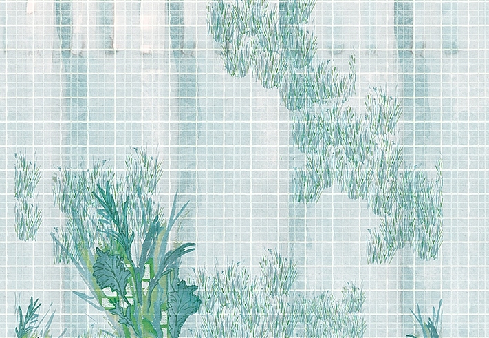 Панно и фотообои Wall & Deco Collection 2017 WDQU1701