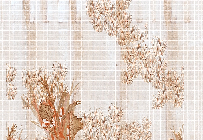 Панно и фотообои Wall & Deco Collection 2017 WDQU1702