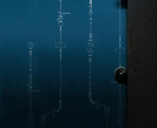 Панно и фотообои Wall & Deco Wet System 2015 WET_TC1501