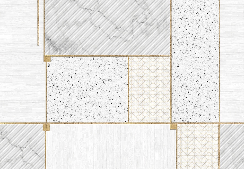 Панно и фотообои Wall & Deco Wet System 2017 WET_CO1701