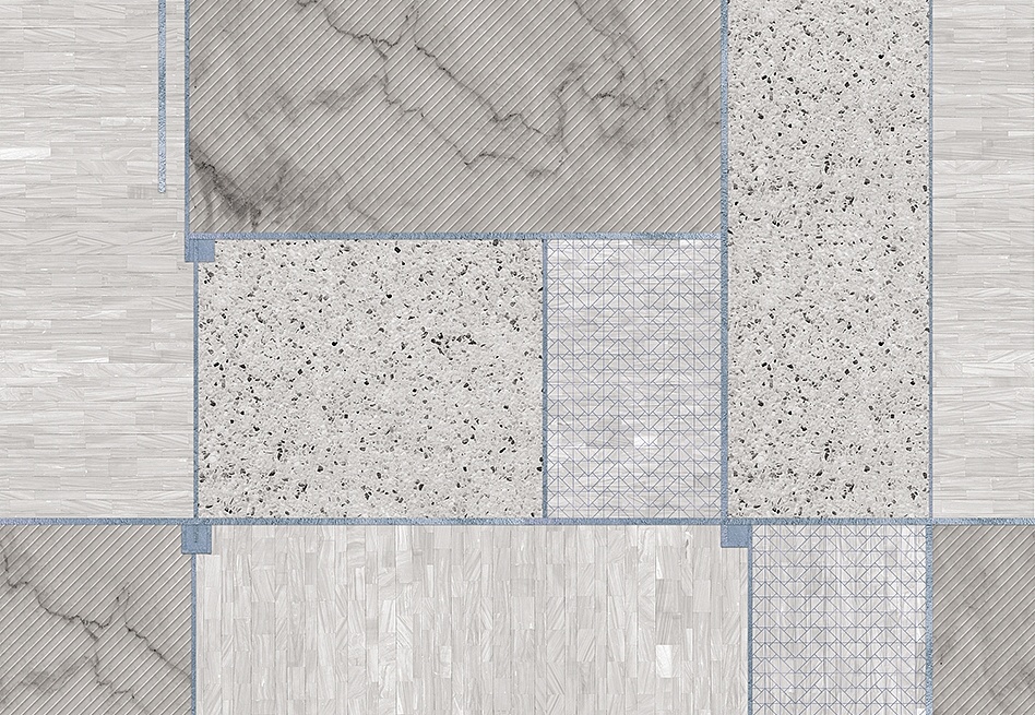 Панно и фотообои Wall & Deco Wet System 2017 WET_CO1702