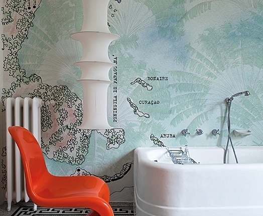 Панно и фотообои Wall & Deco Wet System 2016 WET_BO1601