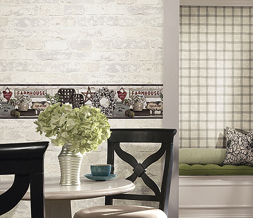 Бордюр York Rustic Living LG1300BD