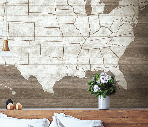 Панно и фотообои York Rustic Living LG1406M