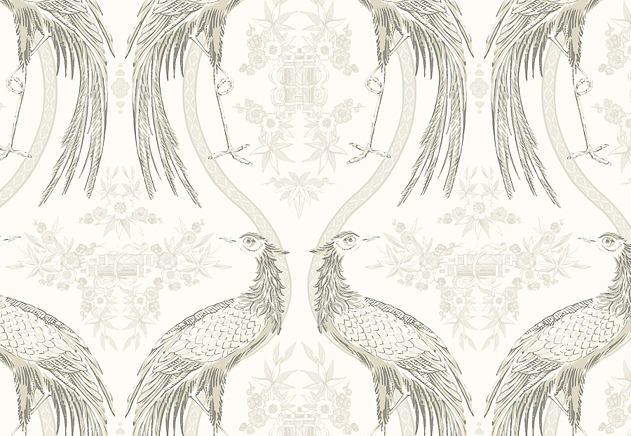 Обои Blendworth Wedgwood Home Fabled Crane 1