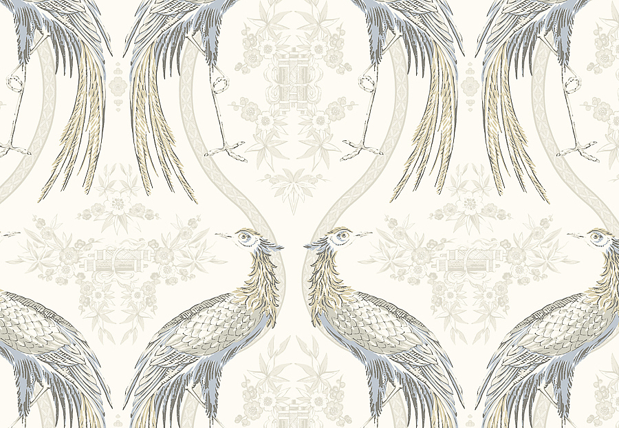Обои Blendworth Wedgwood Home Fabled Crane 3
