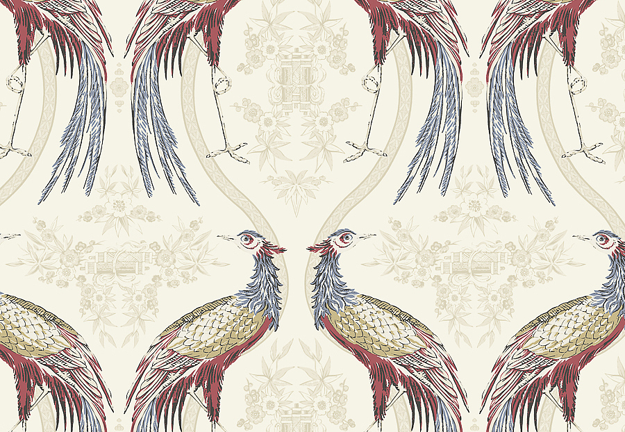 Обои Blendworth Wedgwood Home Fabled Crane 4