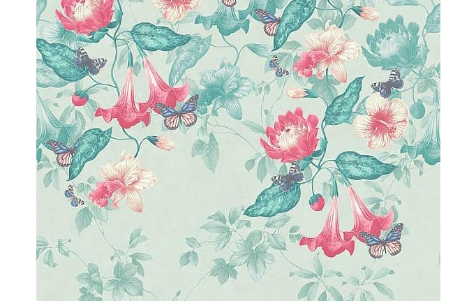 Английские панно и фотообои Little Greene, коллекция Archive Trails II, артикул 0291ASISLAN