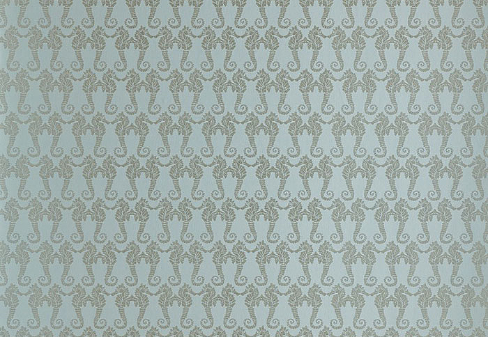 Обои Barneby Gates Book vol.4 BG1400102/Seahorse/Eau De Nil