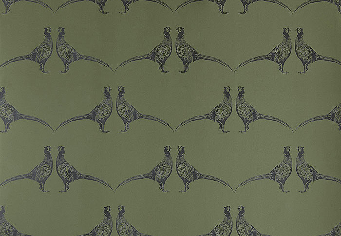 Обои Barneby Gates Book vol.4 BG1500101/Pheasant/Camo Green