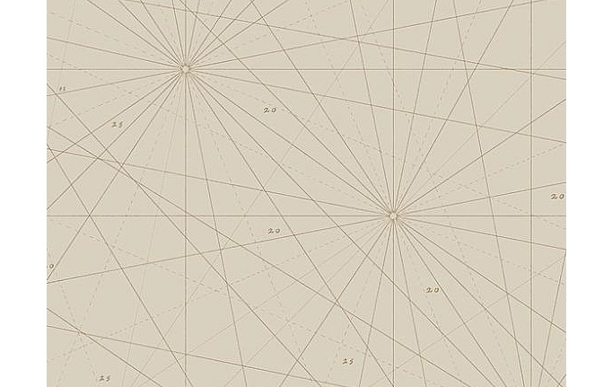Английские панно и фотообои Paint & Paper Library, коллекция Tresco, артикул Chart Stone