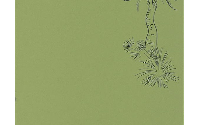 Английские обои Paint & Paper Library, коллекция Tresco, артикул Lighthouse Palm Chelsea Green
