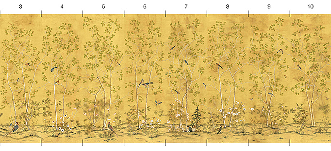 Обои Paul Montgomery Studio Melange Series Aspens Harvest