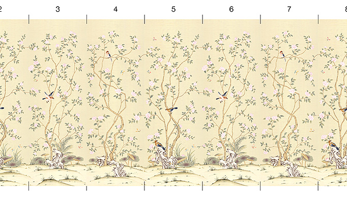 Обои Paul Montgomery Studio Melange Series Hyde Park Vanilla