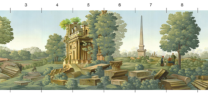 Обои Paul Montgomery Studio Melange Series Bibiena Classic