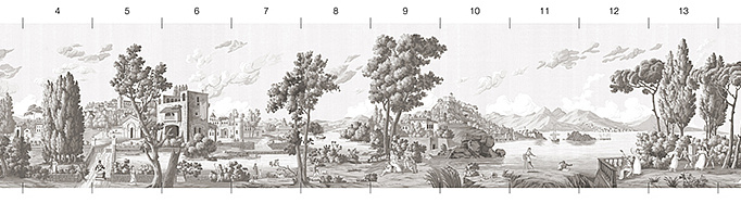 Обои Paul Montgomery Studio Melange Series Portobello Grisaille