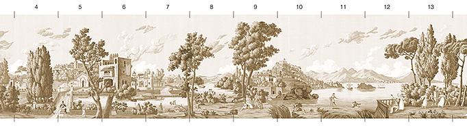 Обои Paul Montgomery Studio Melange Series Portobello Sepia