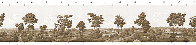 Обои Paul Montgomery Studio Melange Series Virginia Sepia