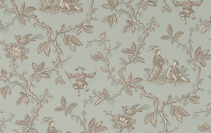Английские обои Colefax and Fowler, коллекция Ashdown Wallpapers, артикул W7017/05