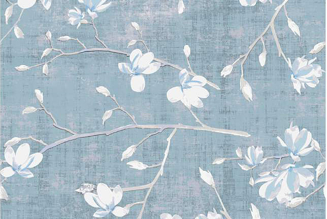 Обои Nicolette Mayer Blossom Chinoiserie Bloom/Oriole