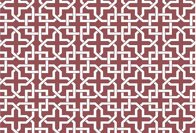 Обои Nicolette Mayer Blossom Chinoiserie Infinity/Brick Red